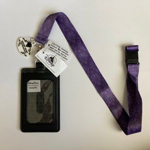 HAUNTED MANSION CARD LANYARD